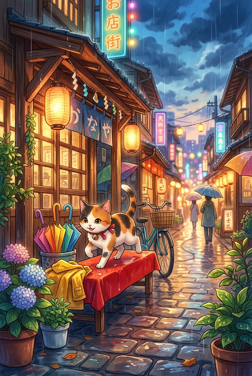 三毛猫メルの冒険